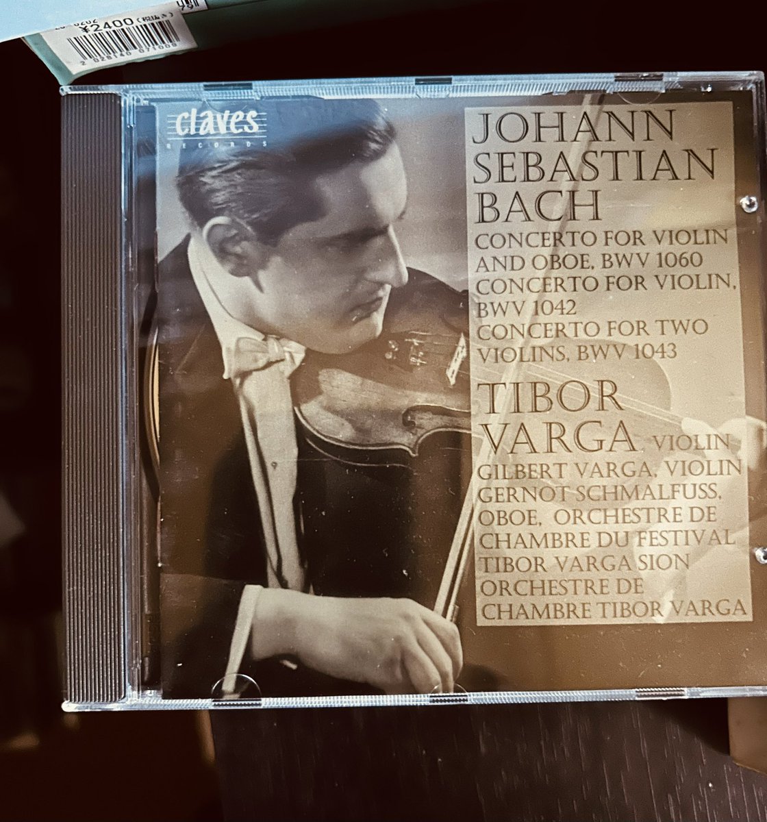 整理していて見つけたこのCD、バッハだけ聴いてみるかな…。