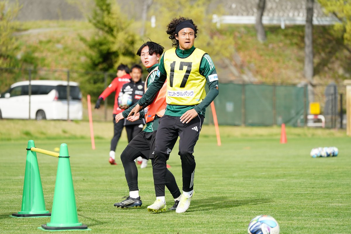 4.22 トレーニング】 週末の #AC長野パルセイロ 戦に向けて