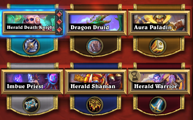 Graepefroot's tweet photo. Despite the #Hearthstone meta being a tad too aggro-focused for me, I've been having fun in Standard. This is my line-up for this patch.

Best deck is Dragon Druid, with my own build. I loved Boomkin back when it came out, so I wanted to run it. It's been doing well! https://t.co/TriCKQEDEI