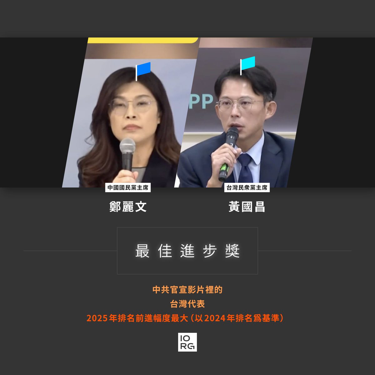 台灣資訊環境研究中心 IORG tweet media