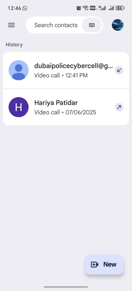 sainir786's tweet photo. @DubaiPoliceHQ sir i got a call from dubai police on google meet and they told me that they are calling from cyber security.they call me for verification. I attached screenshot of these. Is it true? https://t.co/gAp0Naef2k