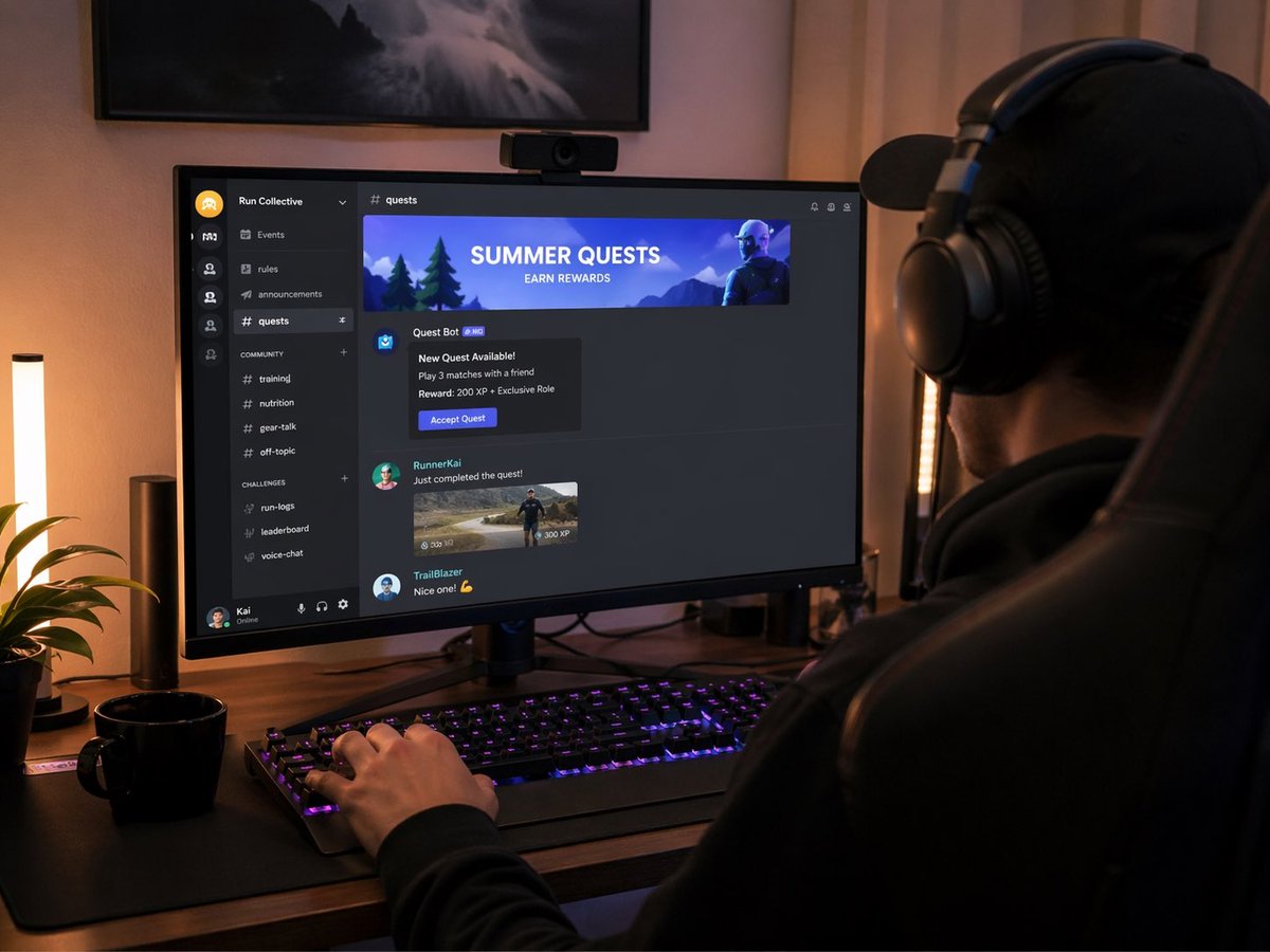 SocialMedia_NZ's tweet photo. Discord Quests: When Advertising Became a Multiplayer Experience

https://t.co/AQuhuA6nrB https://t.co/R4bOn6hD88