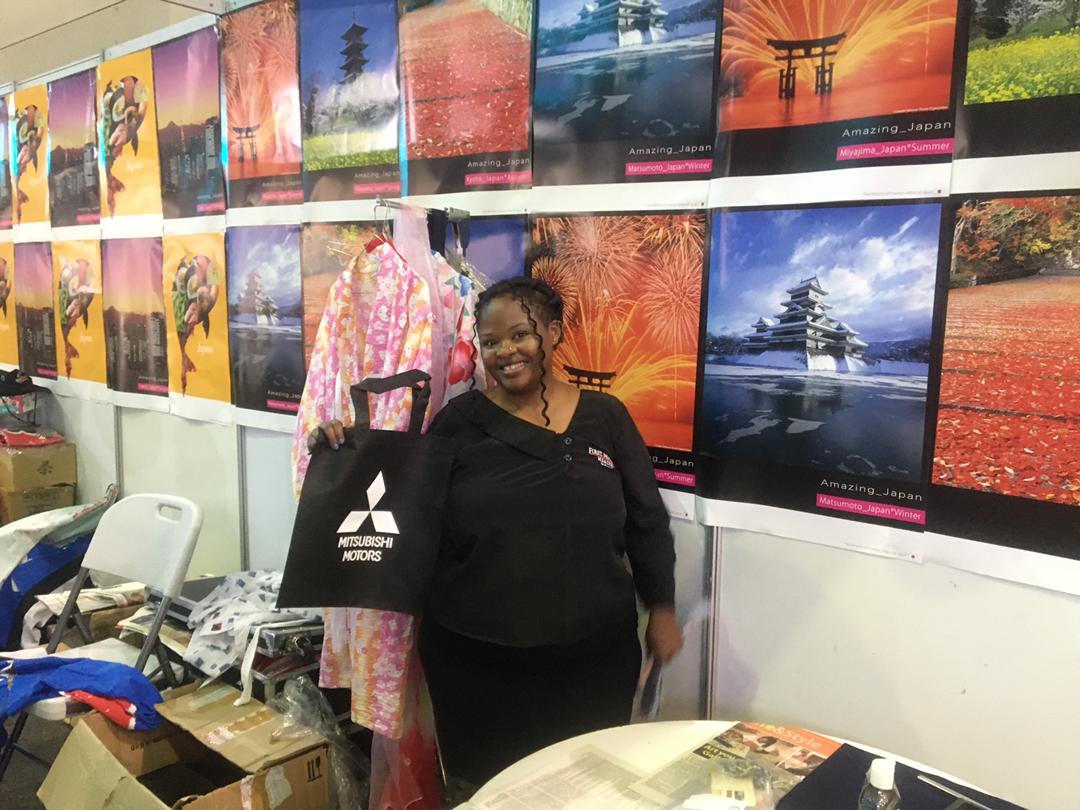 EoJZimbabwe's tweet photo. Visit Japan’s booth at Hall 4 (4H13) in Bulawayo! Take part in our fun Japanese quiz 🎌🎁 and stand a chance to win prizes. A special thanks to ZIMOCO, Autoworld Harare, Plascon, and CFAO Mobility for generously sponsoring the prizes. https://t.co/h9f9CM1IPN