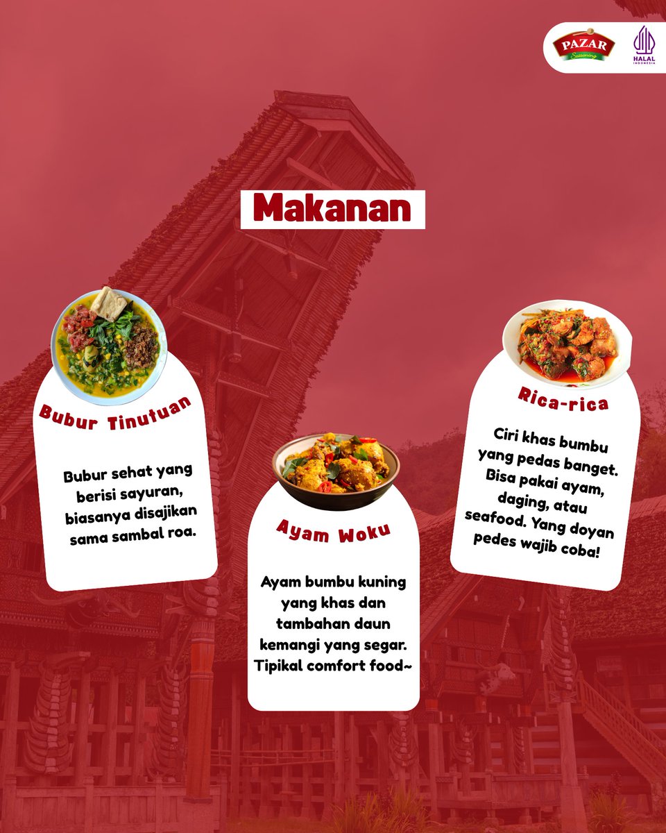 PazarSeasoning's tweet image. PAZARian siapa nih yang lagi berenca liburan ke Sulawesi Barat? kalau iya jangan lupa cobain kuliner  di bawah ini ya.. #SulawesiBarat #Beranda