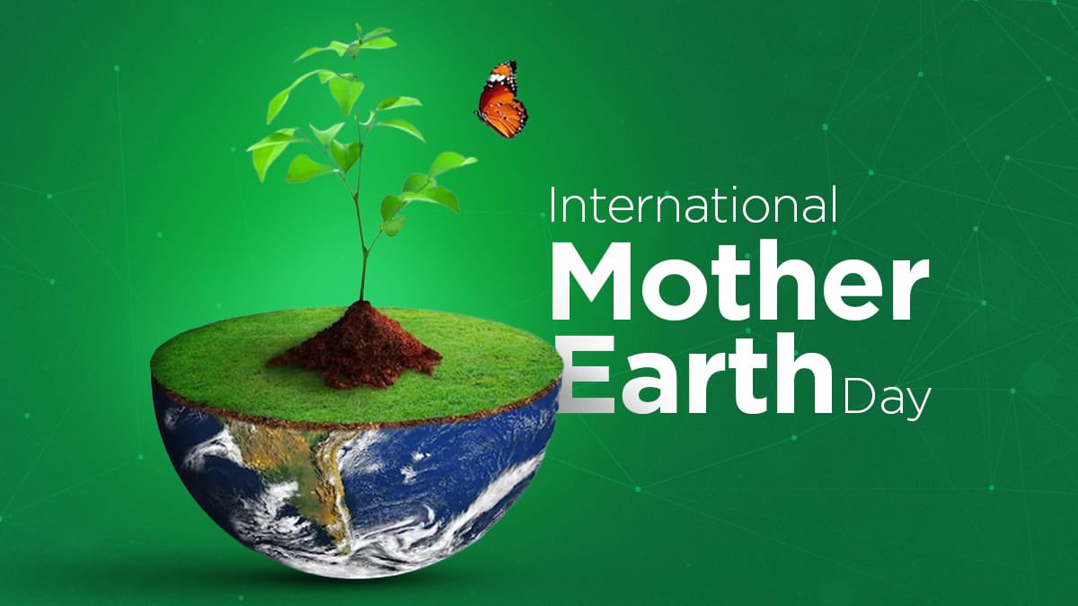 🌍💚 There is no Planet B.

On #EarthDay let’s protect our environment, act on climate change, and build a sustainable future for all. 🌱✨
#MotherEarth #ClimateAction #Sustainability