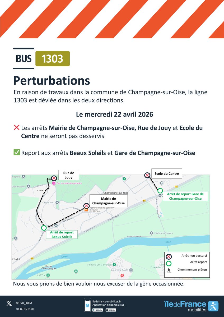 Bus Haut Val d'Oise tweet media