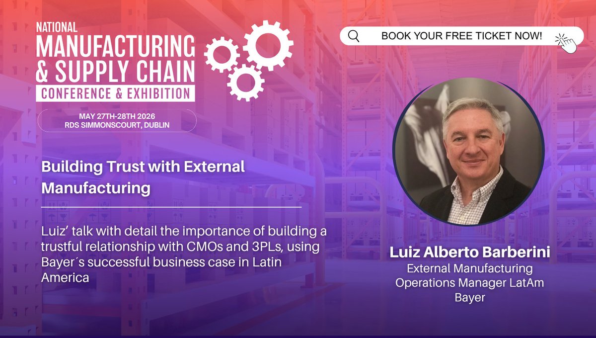 Manufacturing & Supply Chain Expo tweet media