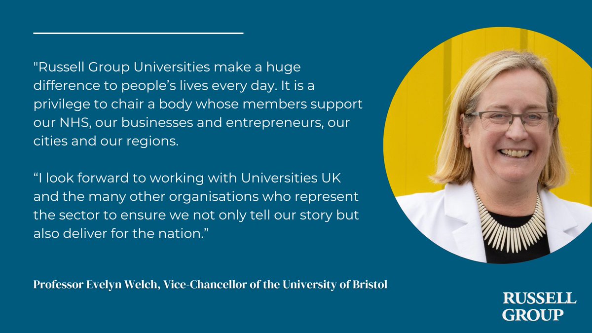 Russell Group tweet media
