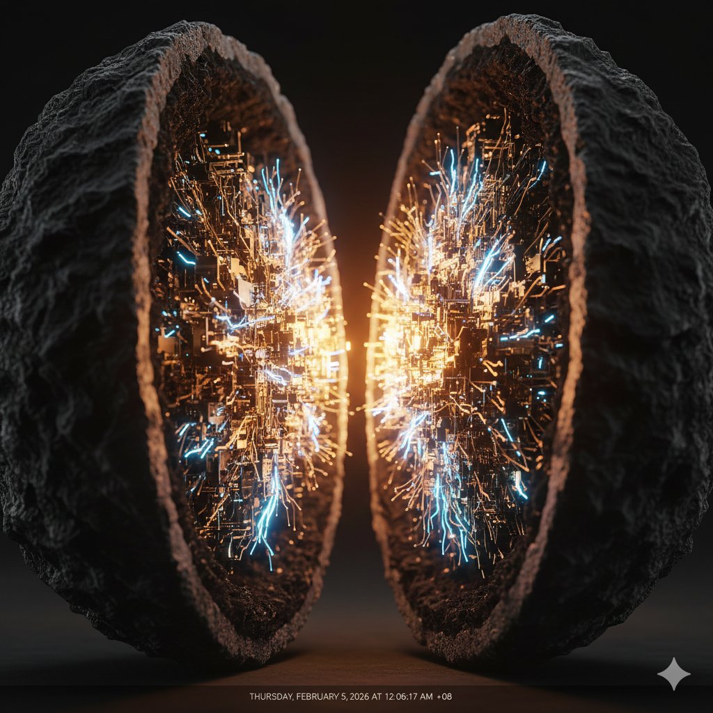 BTC 矿工白得 $NAT ，他们为啥不直接砸盘？

这是社区里新人最近常问的一个问题，一起来拆一下博弈论：

首先，供给端完全透明，没有任何惊喜。

每个比特币区块产出约 3.86 亿枚 NAT，产出量随全网算力上升而递减（算力越高 → 挖矿难度越大 → bits 值越低 → 每块产出越少）。

没有团队解锁，没有