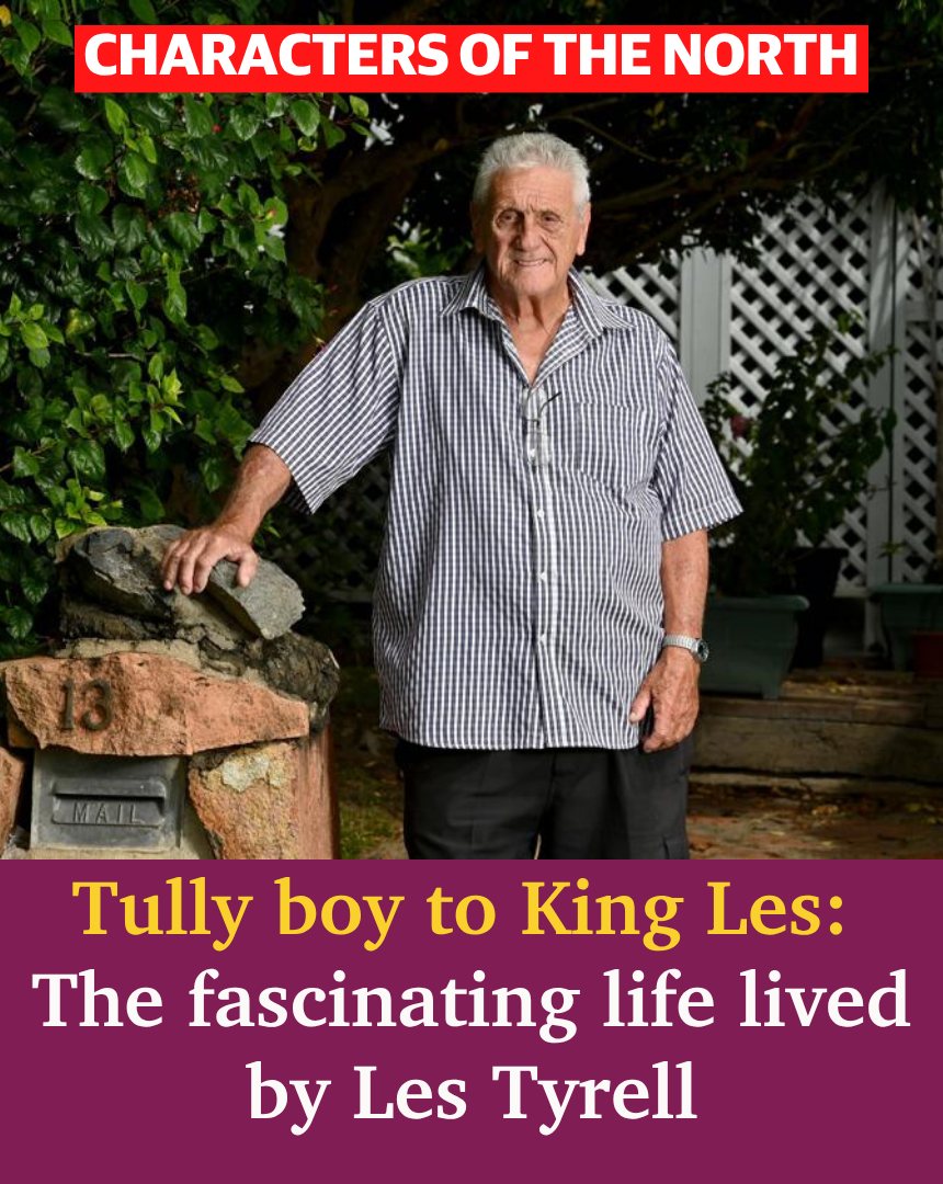 LeightonESmith's tweet photo. If you're a long-time local of #Townsville/ #Thuringowa like me, you'd know all about our former mayor "King" Les Tyrell. I am extremely proud of how this long form exploration of his life turned out. Read about when Les sat at our city's helm here:  https://t.co/pmVH8Eabcn https://t.co/xwUps1Fl4P