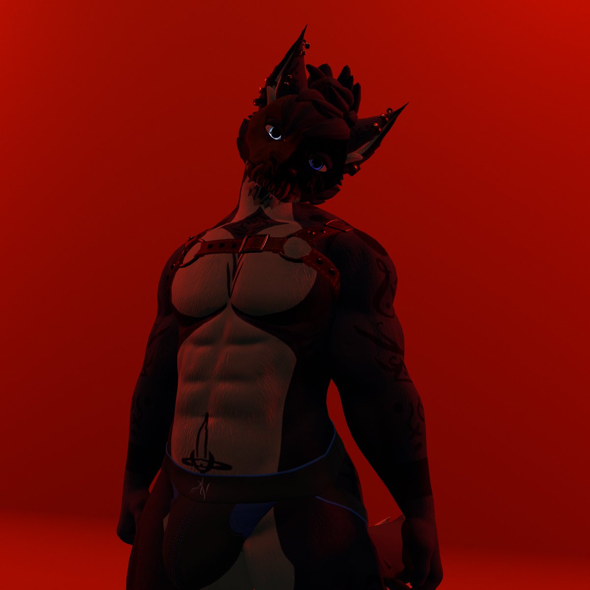 AjaxTheHimbo's tweet photo. Behave, Pup... or face the consequences. https://t.co/RTUisFkEpu