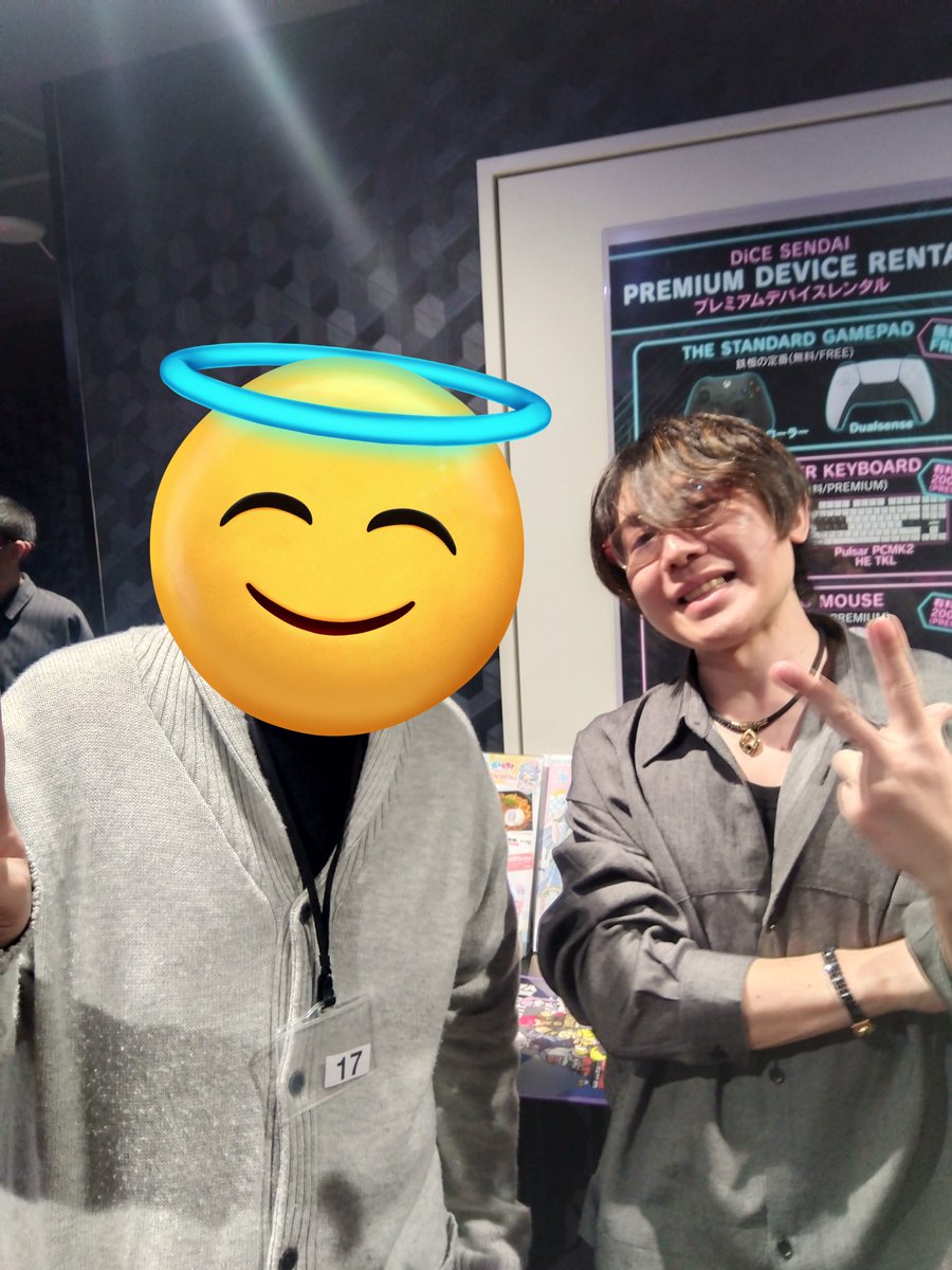 Hiyoko_captain4's tweet photo. あすかさんとべてぃちゃんと対決できたのめちゃくちゃいい思い出！！！！！
アールさんとはししろんのクリスマスの時に果たせなかった対決出来るかと思いきやまたしても無念w
大須さん25日のアリュゼウス期待してますwww
HyperXjapanさん素敵な企画をありがとうございます！！！！
#ハイパーアール旅 https://t.co/vAHxKwGBqC