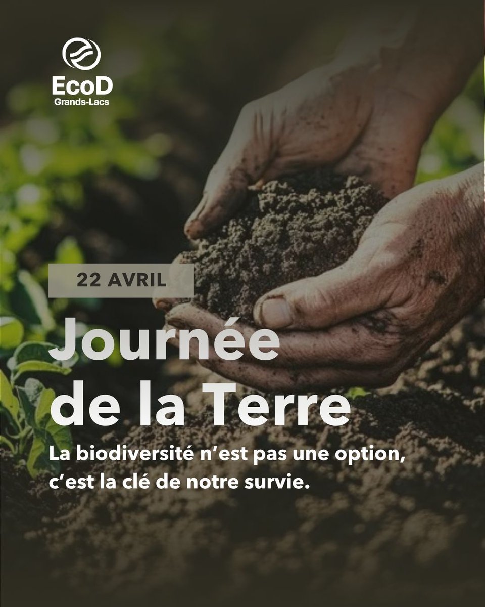 La biodiversité : clé de notre survie et de la cohésion communautaire.
#Journéedelaterre #biodiversité