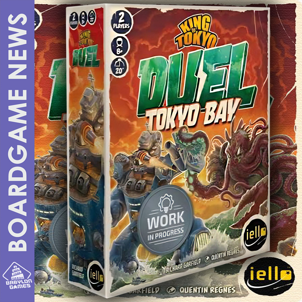babylon__games's tweet image. King of Tokyo: Duel – Tokyo Bay by @IELLO_France   

📐: Richard Garfield
🎨: Quentin Regnes
🧍: 2 player
⏱️: 20 min

boardgamegeek.com/boardgame/4657…

#boardgames #geek #meeple #brettspiele #game #graplanszowa #jeuxdesociete #ボードゲーム #보드게임 #juegodesa