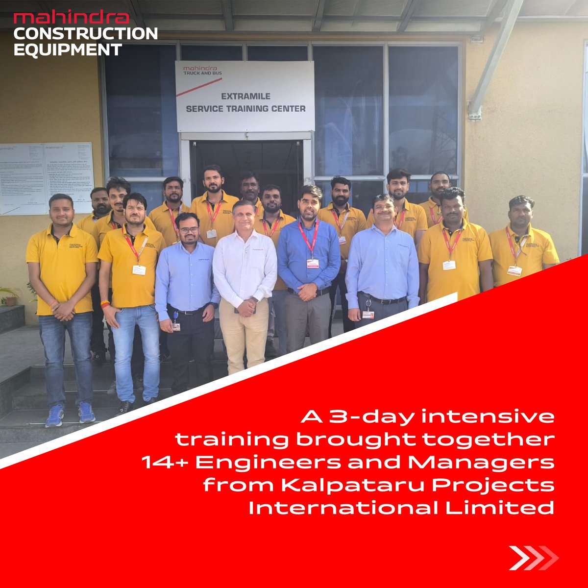 Mahindra Construction Equipment tweet media