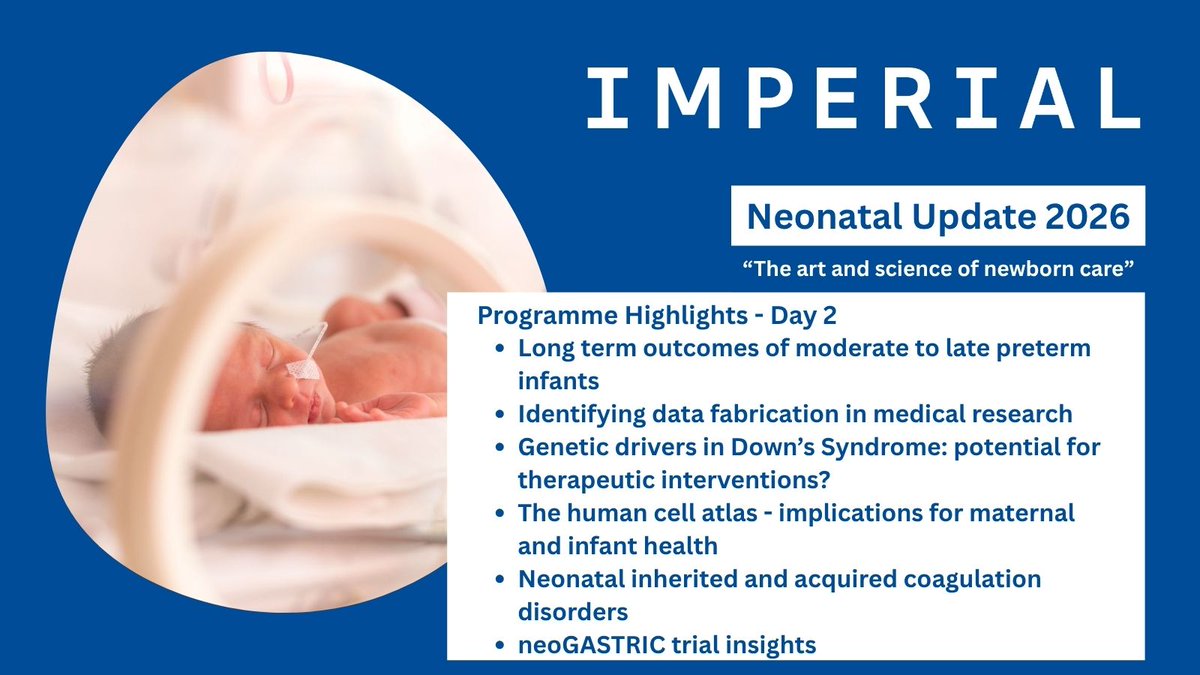 Neonatal Update Imperial College tweet media