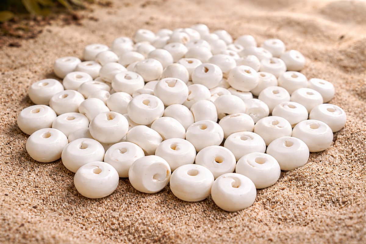 johns_exim's tweet image. Premium White Natural Shell Beads 
Smooth finish | Clean drilled | Export quality Perfect for jewelry making, crafts &amp;amp; bulk supply
Worldwide shipping available 🌍
DM for orders#ShellBeads #WhiteBeads  #SeaShells #JewelryMaking #HandmadeJewelry #Crafts   #ArtMaterials #BulkSupply