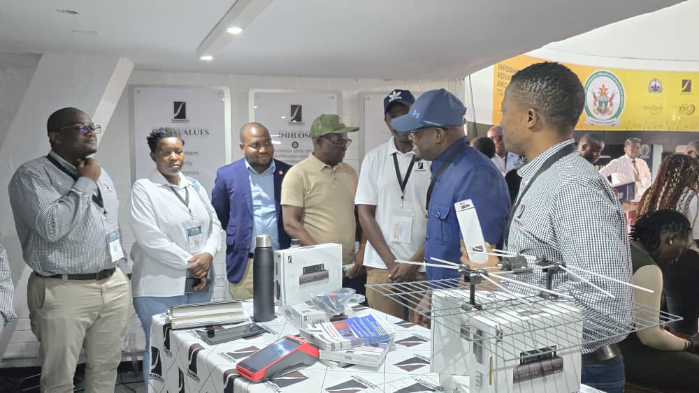 . <a href="/InfoMinZW/">Ministry of Information, Publicity & Broadcasting</a> Permanent Secretary, <a href="/nickmangwana/">Nick Mangwana</a> passed through our #ZITF2026 stand where he was apprised on the roll out of decoders, new radio &amp; TV transmitters across the country. This year, we are installing TV transmitters at 5 sites &amp; FM transmitters at 3 sites.