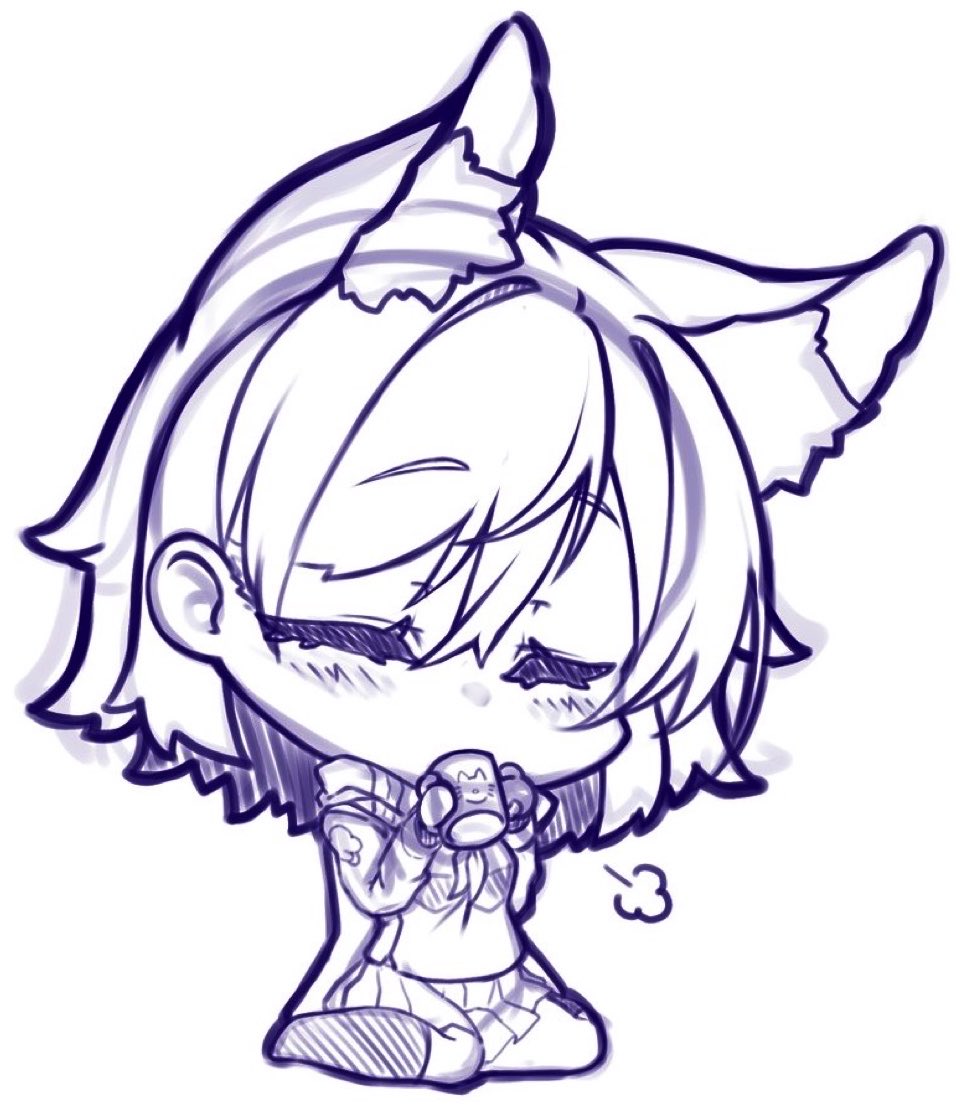 デフォルメ高雄、愛宕、摩耶、鳥海

#アズールレーン
#AzurLane 