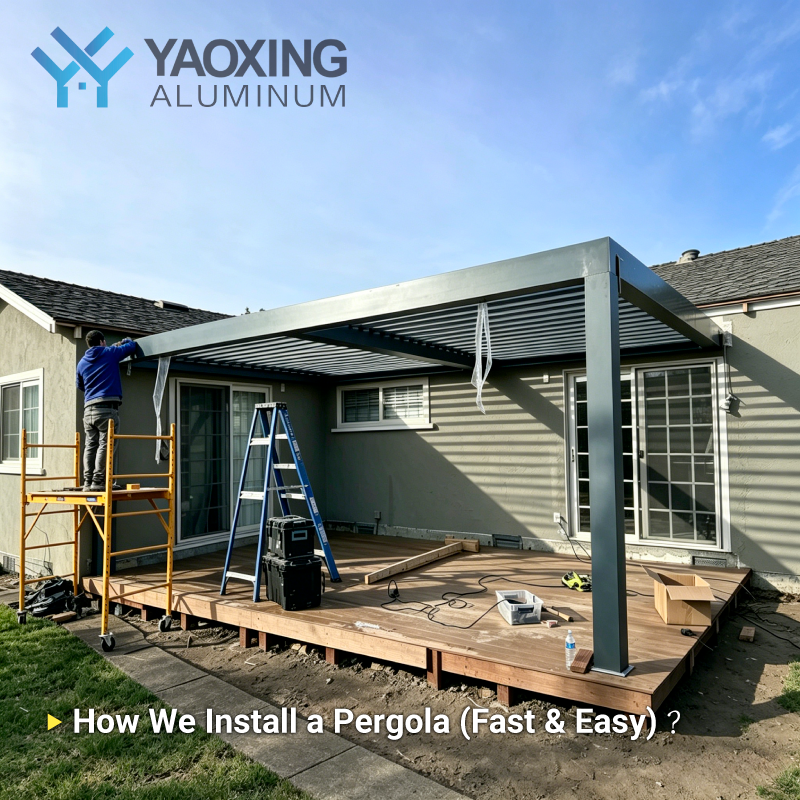 yaoxingaluminum's tweet image. Fast pergola install ✨ Design → Pre-assembly → Shipping → Quick setup. Modular system saves time &amp;amp; labor.
📧 sales@yx-aluminum.com
🌐 yx-aluminum.com
Productlink: yx-aluminum.com/aluminum-perlo…
#yaoxingaluminum #pergola #easyinstallation