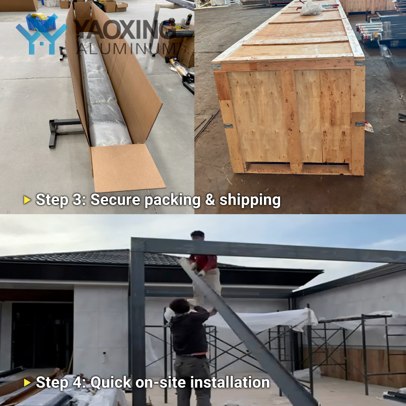 yaoxingaluminum's tweet image. Fast pergola install ✨ Design → Pre-assembly → Shipping → Quick setup. Modular system saves time &amp;amp; labor.
📧 sales@yx-aluminum.com
🌐 yx-aluminum.com
Productlink: yx-aluminum.com/aluminum-perlo…
#yaoxingaluminum #pergola #easyinstallation