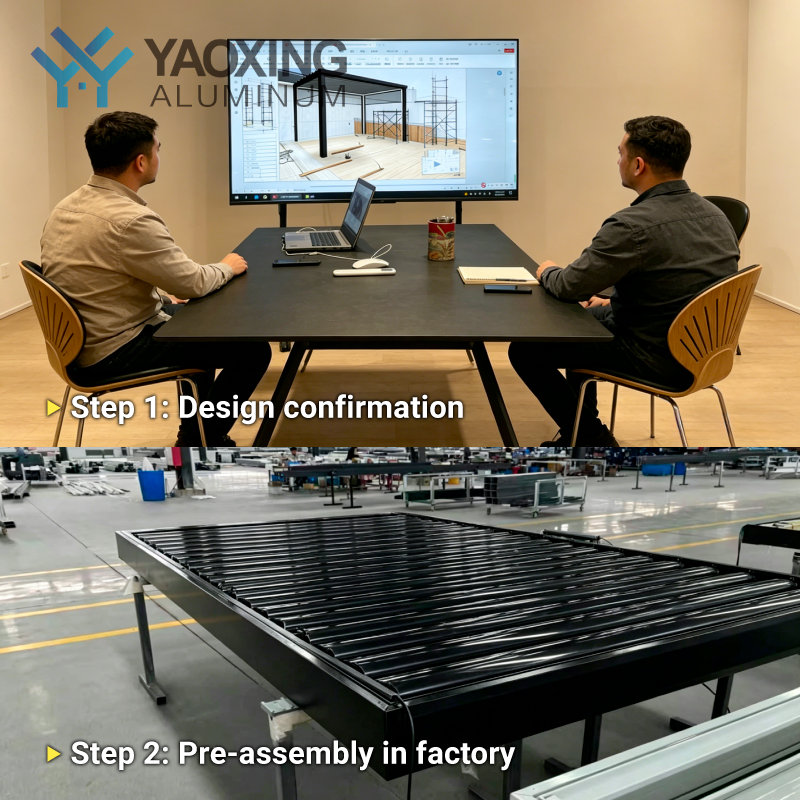 yaoxingaluminum's tweet image. Fast pergola install ✨ Design → Pre-assembly → Shipping → Quick setup. Modular system saves time &amp;amp; labor.
📧 sales@yx-aluminum.com
🌐 yx-aluminum.com
Productlink: yx-aluminum.com/aluminum-perlo…
#yaoxingaluminum #pergola #easyinstallation