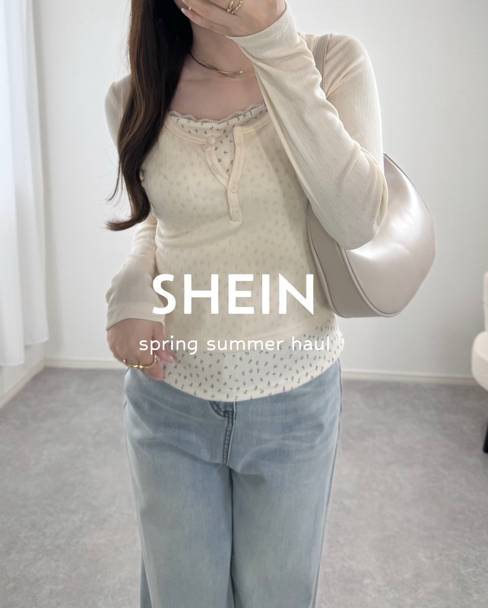 SHEIN_Japan's tweet image. 春夏モード全開のふんわりコーデ🌼🤍 IG：__koko.o

やさしいカラーの春夏アイテムをPick Up🌷
SHEIN KANSAI COLLECTION 2026S/S
最新トレンドも要チェック💖

プロフィールのサイトリンクから
商品ID/ショップ名を検索してね😊✨

#SHEIN #SHEINjapan #SHEIN購入品 #SHEINtrends
