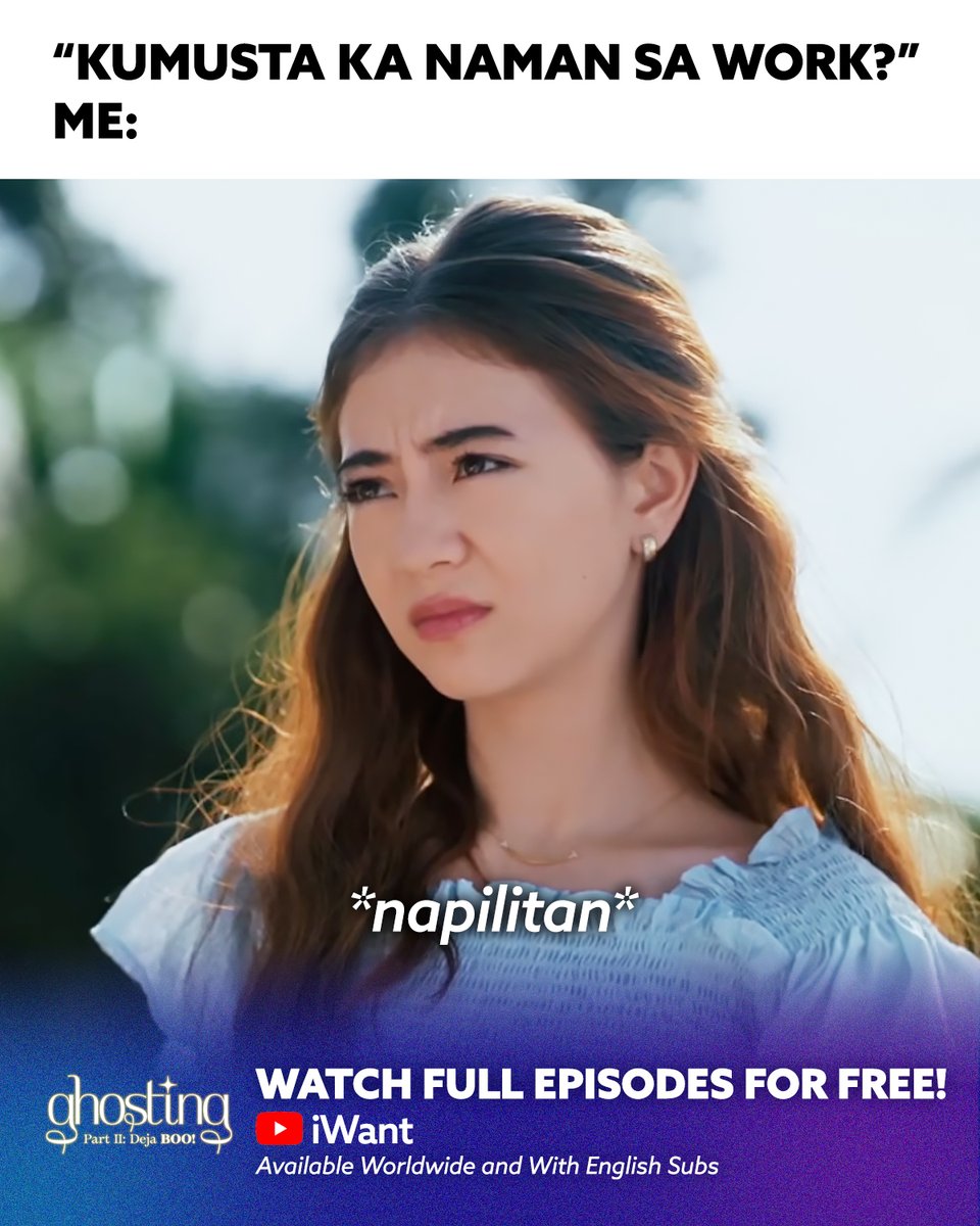 ABSCBN's tweet image. Ayaw ko na lang mag-talk. 😭
 
Watch the FULL EPISODES of #Ghosting Part 2, #BentaNights, and #AFAMWivesClub for FREE – now available on iWant YouTube channel.
 
For a LIMITED TIME ONLY.

Watch all episodes of Benta Nights, AFAM Wives Club, and Ghosting Part 2 here: 
🔗