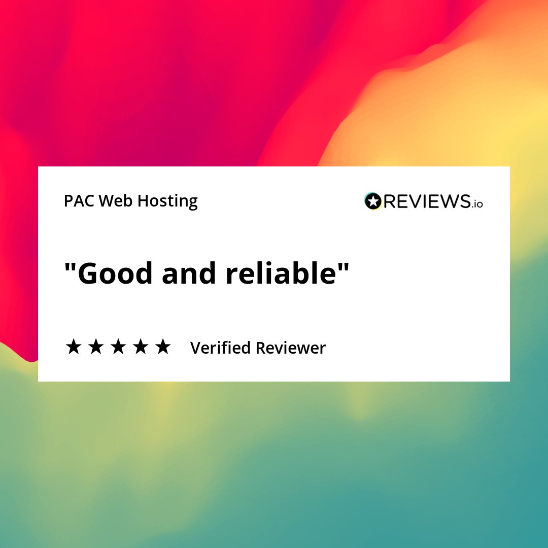 PacWebHosting's tweet image. Thanks to David for the kind words — we’re proud to keep your hosting solid and stress-free. 🙌
#WebHosting #CustomerFeedback #PACWebHosting find us here --&amp;gt; pacwebhosting.uk