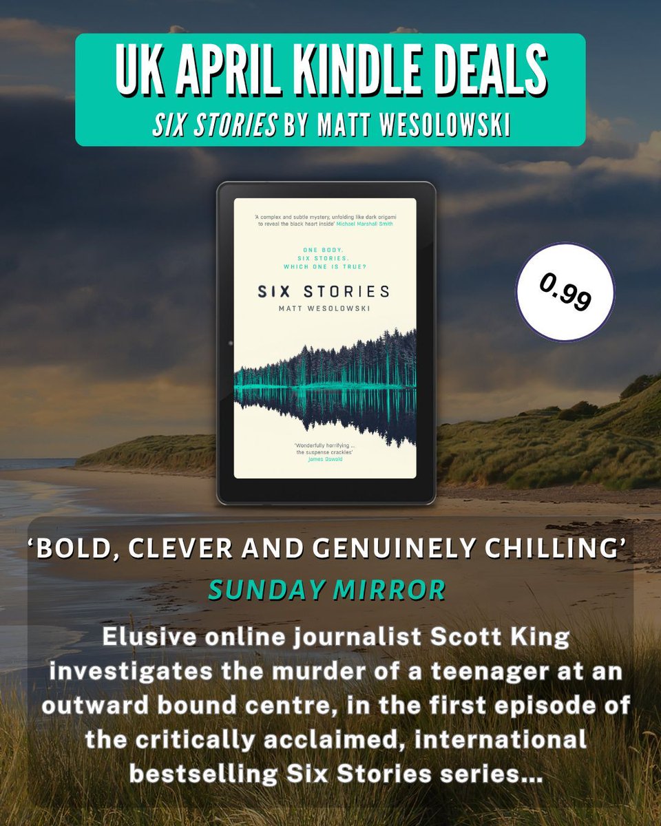 OrendaBooks's tweet image. 🇬🇧UK KINDLE DEAL ALERT🇬🇧

THREE chilling #SixStoriesSeries thrillers by Matt Wesolowski are on sale in the UK for just £0.99 each!😱

#SixStories 🖤 🔗amzn.eu/d/0fE2nwza
#Beast ❄️ 🔗amzn.eu/d/0bqLQFUP
#Demon 👹 🔗amzn.eu/d/04a2uLi4