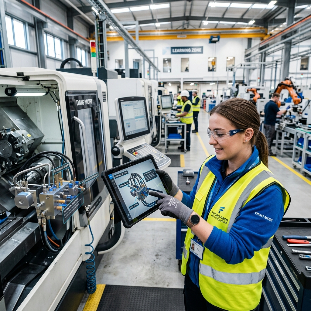 elearncompany's tweet image. Accelerate heavy equipment training with immersive situational simulations. Interactive 3D models and scenario-based learning allow technicians to practice precision operations safely, reducing errors and downtime. #ManufacturingTraining #eLearning
