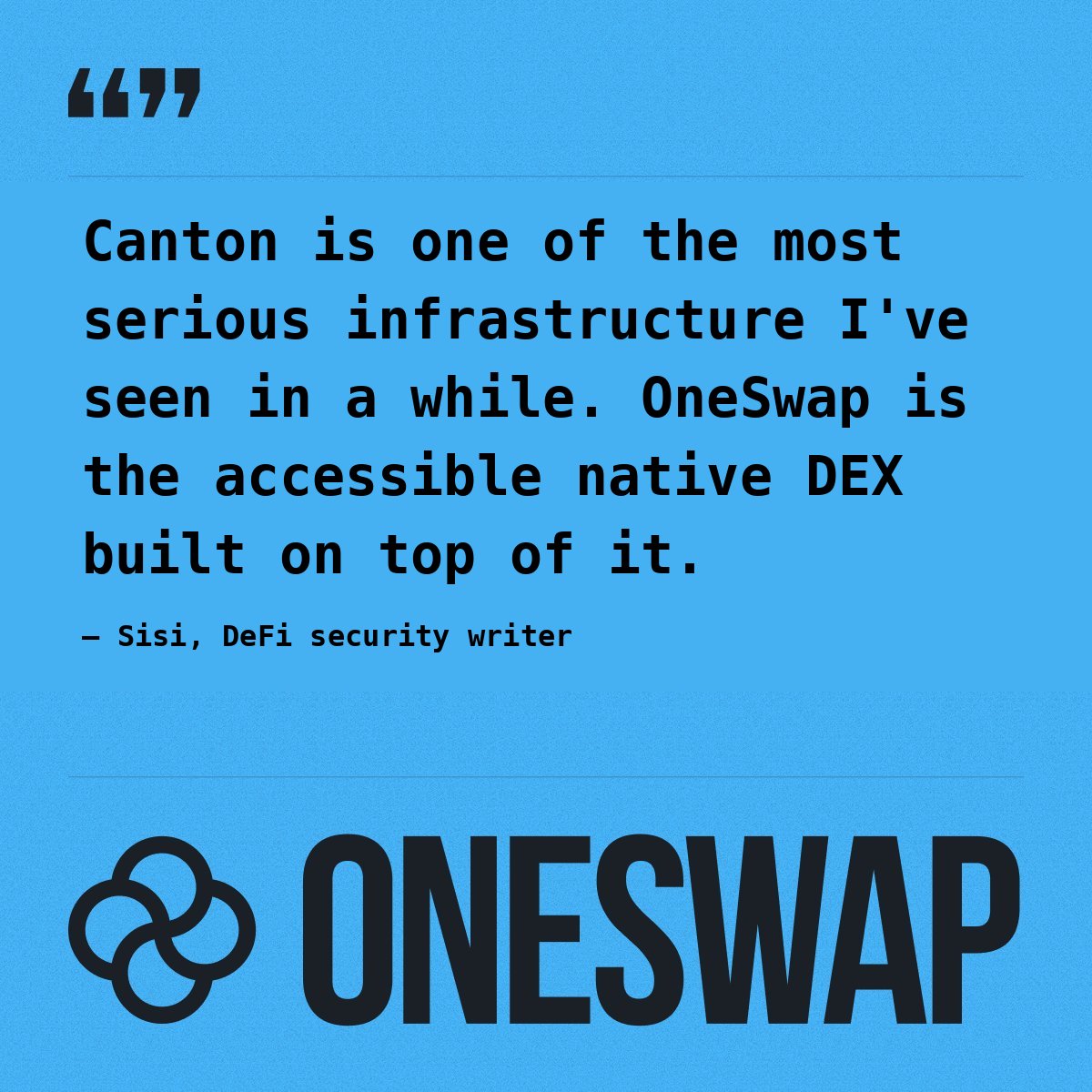 OneSwap tweet media