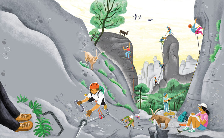 bibgirona's tweet photo. De la guia #CLER de 🌹primavera
Recomanem per > 6⃣ anys i família:
📕🌄"El Llibre de les muntanyes catalanes: grimpa-les!", de V. Freixa i A. Mongay (Savanna Books, 2025)
#lij
#llibres
#lectura
#biblioteques
#prescripcio
#CLERrecomana https://t.co/w6IsaVJPFs