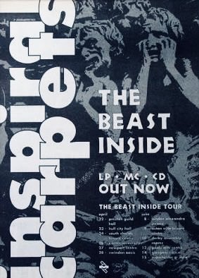 MANCHESTERMUS10's tweet image. 35 Years of THE BEAST INSIDE
Inspiral Carpets 
Released 22.04.1991
and the start of The Beast Inside Tour. 
Did you get to see them?
#inspiralcarpets #OnThisDay #onthisday90s