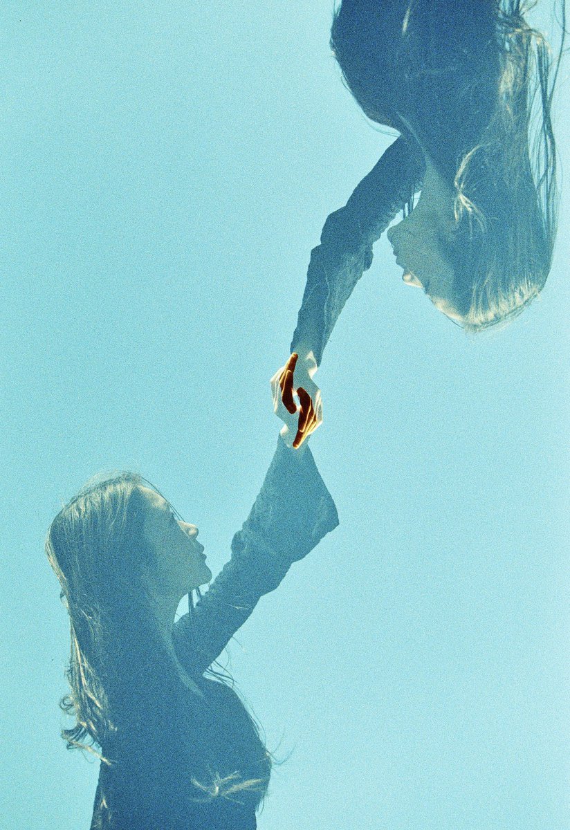 Almost touching, never quite.