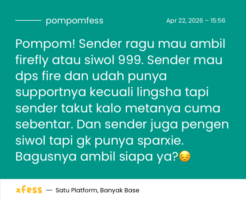 POMPOMFESS 🚂✨ | JOKI HSR 📌 tweet media