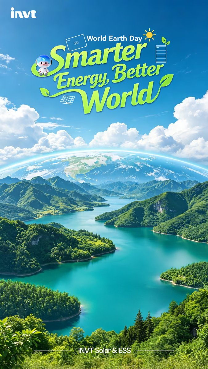 invtsolar's tweet image. Protect our planet, cherish every green moment.
Choose sustainable ways, guard the blue home together.

Smarter Energy, Better World!
#EarthDay #SmartEnergy #LowCarbonFuture #INVT