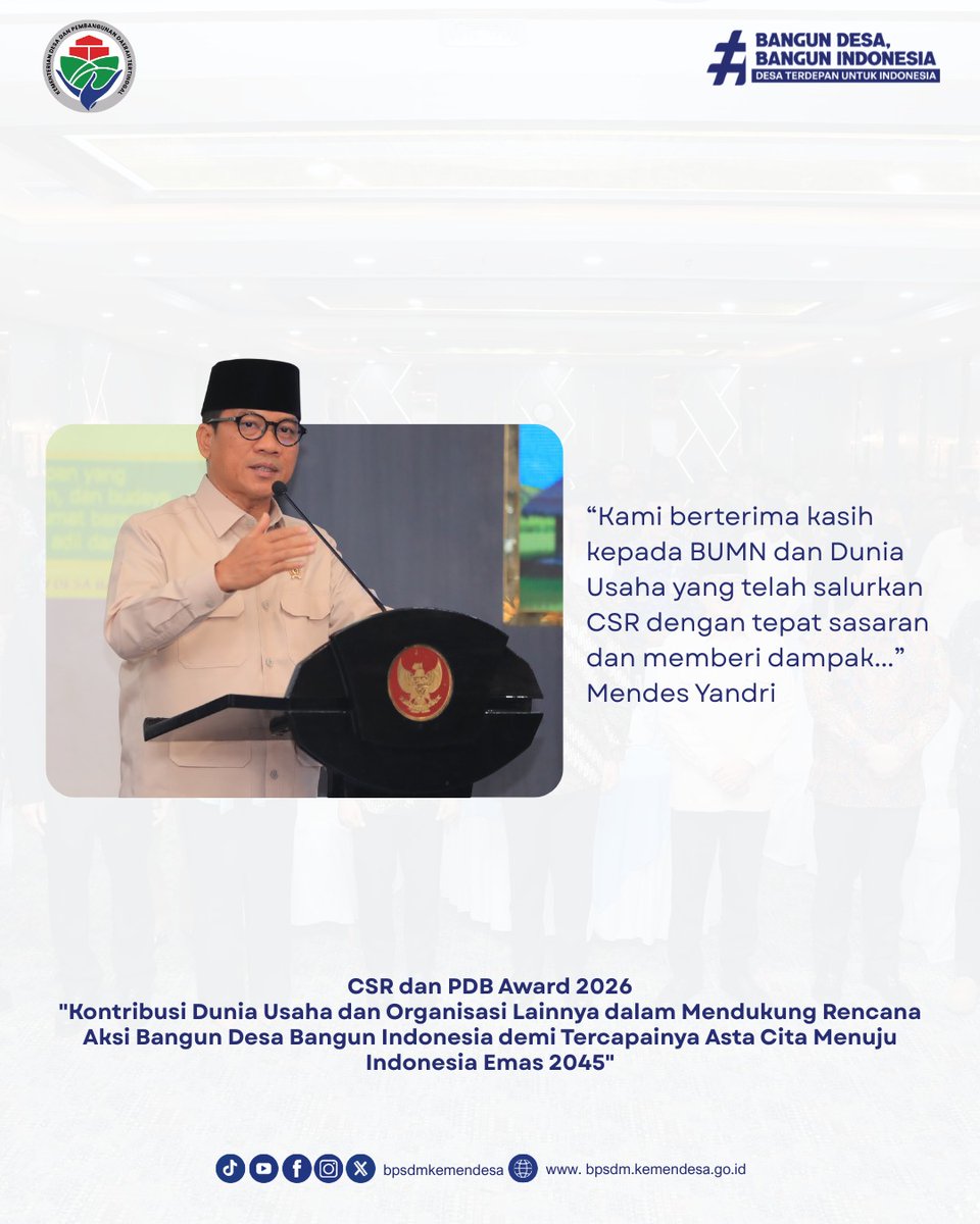 Bpsdm Kemendesa tweet media
