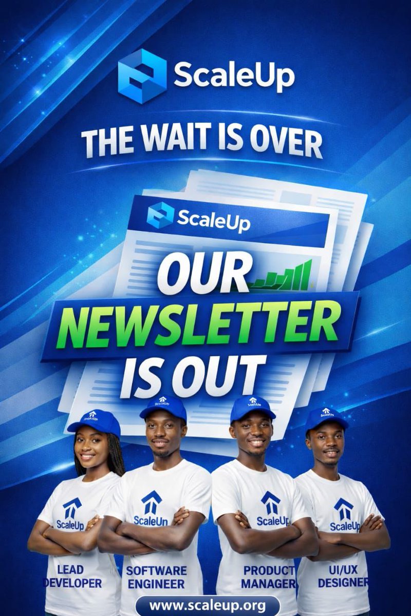 Scale_Up1's tweet photo. It’s finally here 👀✨

Our newsletter is LIVE!
If you’re serious about growing your business, you’ll want in on this.

Don’t miss out if you want insights to help you sell smarter and grow better. https://t.co/TW5AJSFIHm