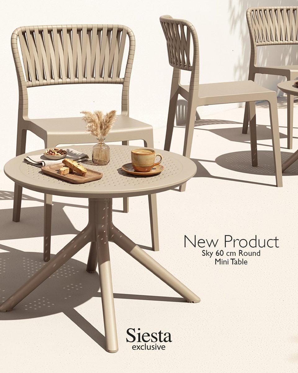 SiestaTR's tweet photo. Mekanlarınızamodern bir dokunuş: SKY 60 cm Yuvarlak Mini Sehpa! ✨

A modern touch to your spaces: The new Sky 60 Round Mini Table! ✨ https://t.co/5DbQznYZaP
