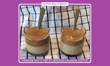 pawpaw_ray's tweet image. ☕️Ever made “Dalgona Coffee?”☕️
⭐️A whipped #coffee treat⭐️

Friend, @PinkNayNay reminded me that I had not made this for months!
😋One of NaNa’s favorite treats - making it today, after school.