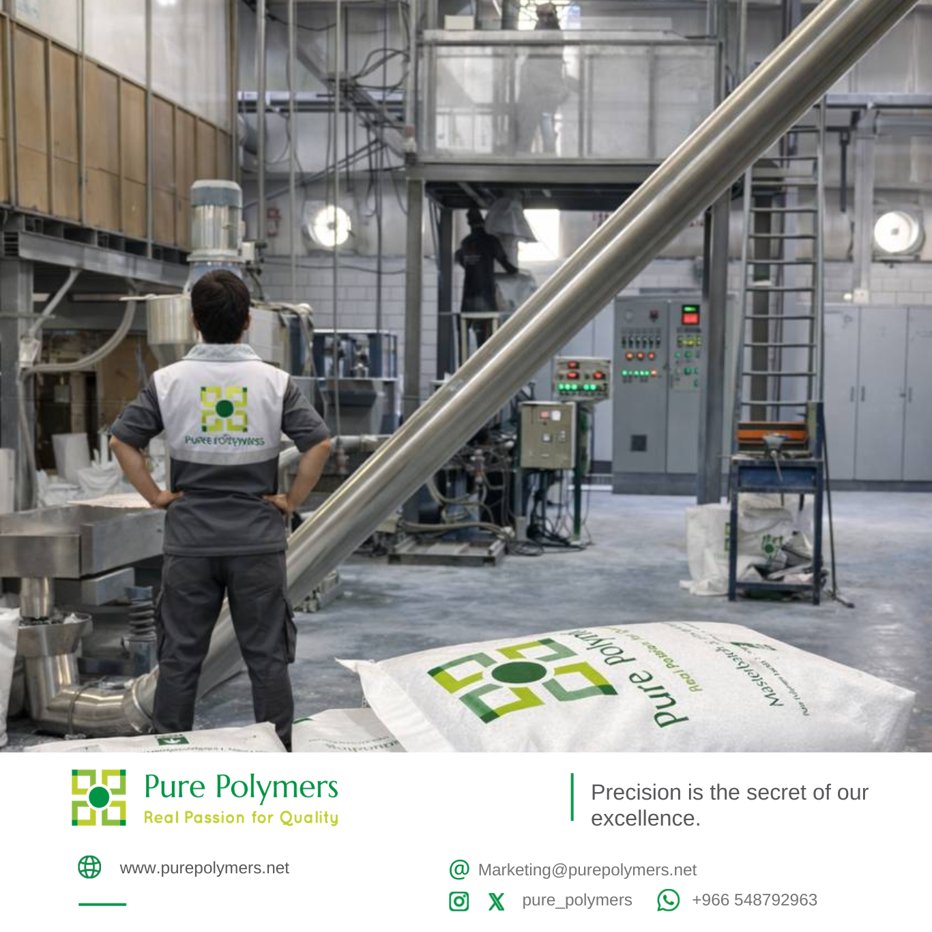 🇸🇦 مصنع بيور بوليمرز Pure Polymers tweet media