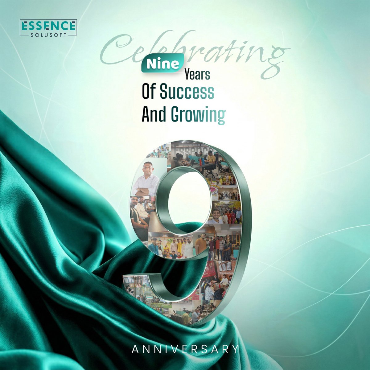 essencesolusoft's tweet photo. Celebration started… 🎉

Essence’s 9th Anniversary ~ a journey of growth, success &amp; strong teamwork.
Anniversary ka din, breakfast ka scene… aur saath mein poori team, vibes hi alag thi 🌟

#Essence #TeamEssence #9YearsOfExcellence #WorkCulture #TeamVibes #OfficeMoments https://t.co/hMUyPDluRe