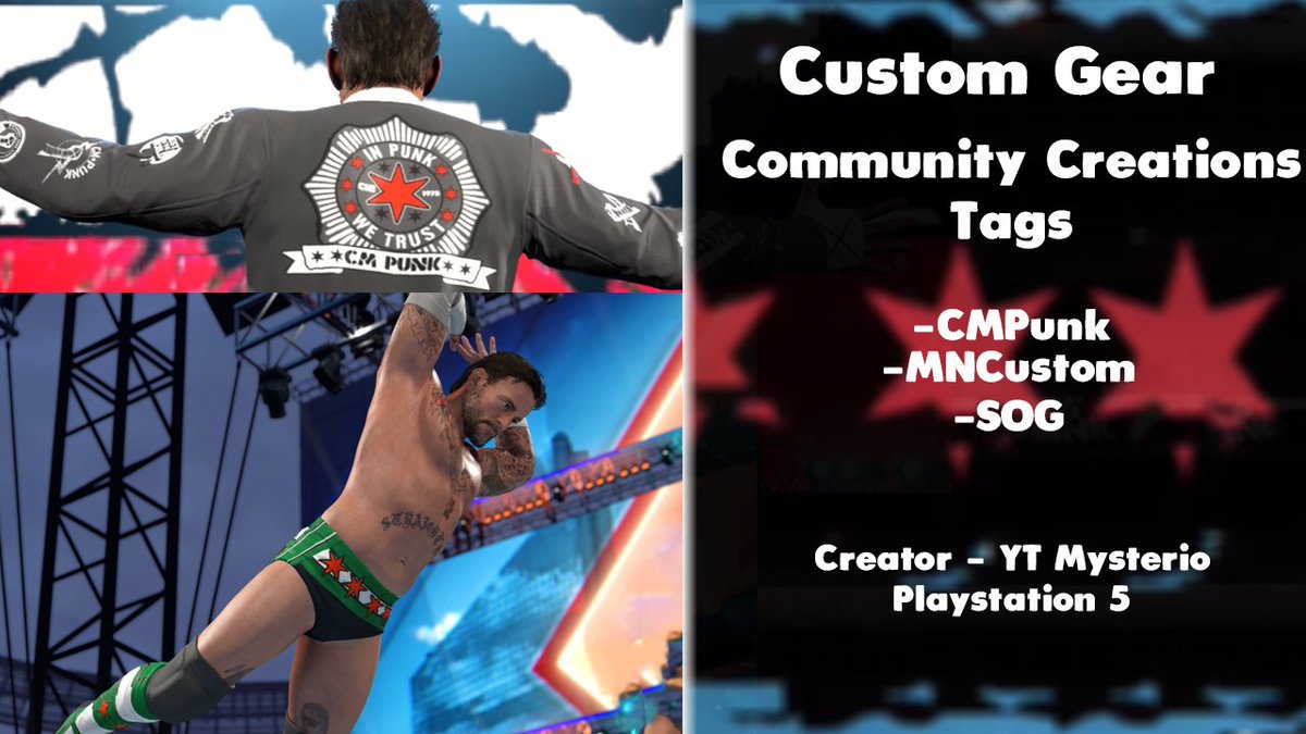 sogmonkeywwe's tweet image. Custom Gear! 

Never tried a custom gear in a 2k game so took a crack at what i would think a cool summer slam gear would be this year. Hope you enjoy 

#wwe2k26 #caw #communitycreations