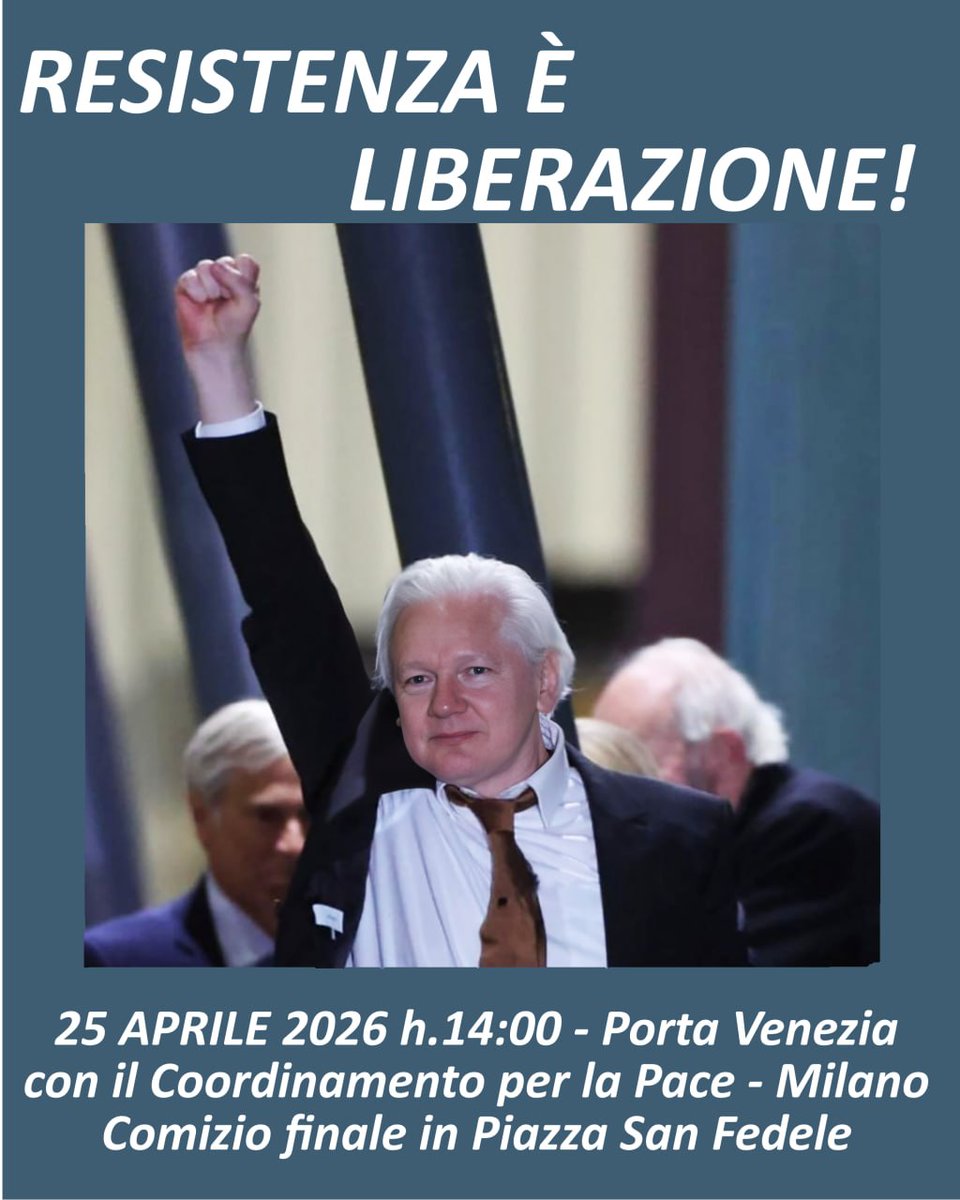 Avremo l'onore di avere con noi la giornalista e attivista Sara Chessa, una delle persone al mondo che più si è spesa per Julian Assange.