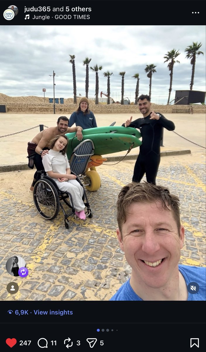 AugustasN's tweet photo. @senortilt @TomDwan @junglemandan @BryceHall We would make use of adaptive surfboard or two! https://t.co/nJRRctSYzR