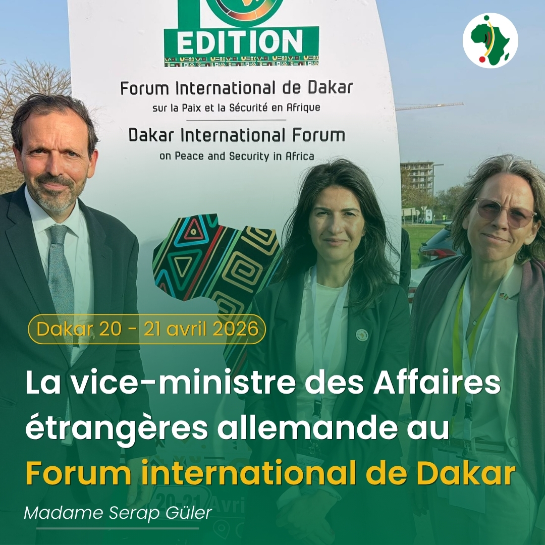 halloafrique's tweet image. 🌍 Le Forum de Dakar, au cœur des enjeux de #Paix et de #Sécurité en Afrique.
🤝 Un espace de dialogue pour faire émerger des solutions africaines face aux défis actuels.
🇩🇪 L’Allemagne y contribue activement à travers son engagement diplomatique.
#HalloAfrique @SerapGueler