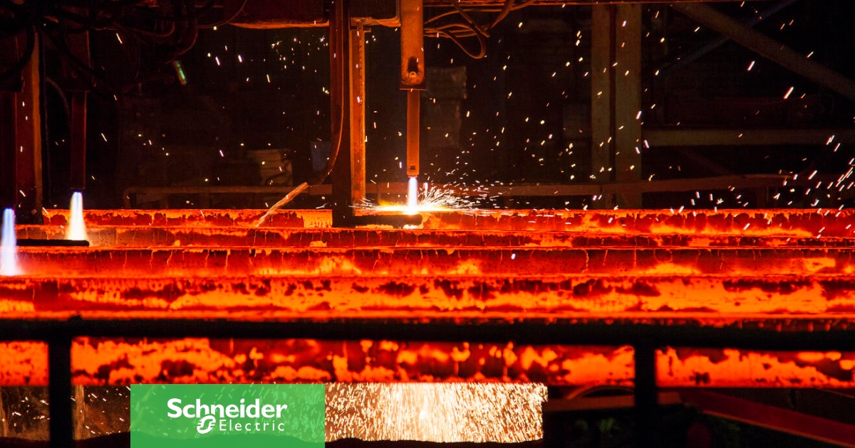 SchneiderAUT's tweet image. #Dekarbonisierung durch Elektrifizierung und #Digitalisierung: Lernen Sie unsere Lösungen für grünen Stahl entlang der gesamten Wertschöpfungskette kennen; einfach unser kostenloses Whitepaper herunterladen ➡️ spr.ly/6014BB8xmr 

Schneider Electric #GreenSteel