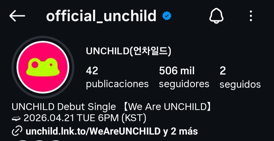 UNCHILD Charts🐸 tweet media
