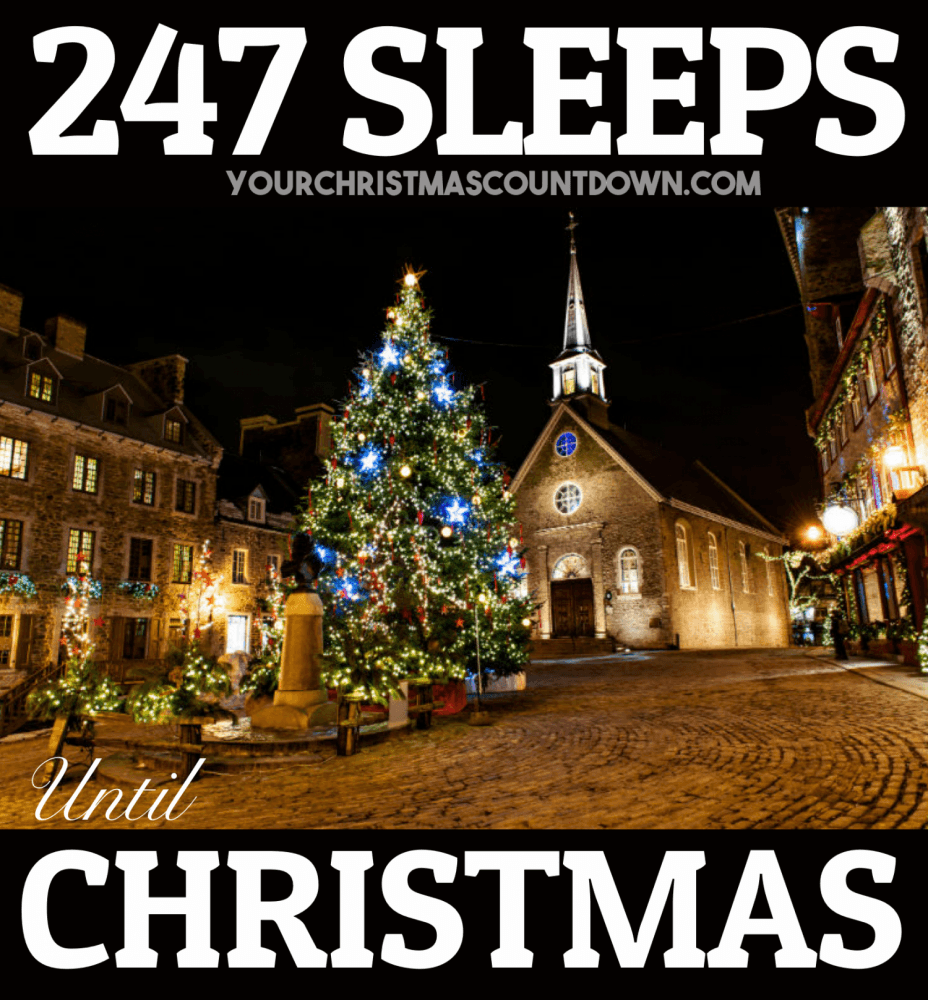 christmas_clock's tweet image. 247 SLEEPS UNTIL #CHRISTMAS!
 👉 YourChristmasCountdown.com 🎄🎅